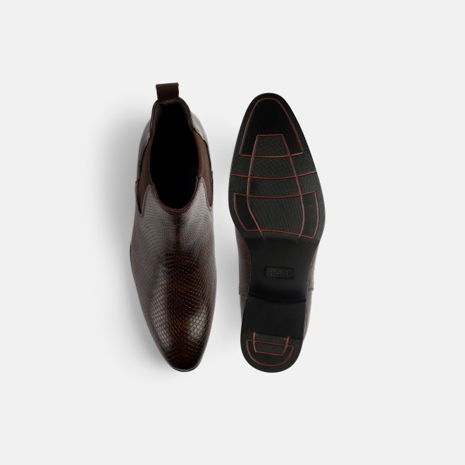 Mochi Men Brown Party Boots (SKU: 19-643-12-40)