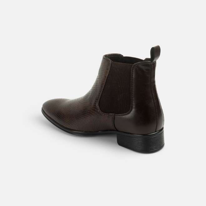 Mochi Men Brown Party Boots (SKU: 19-643-12-40)