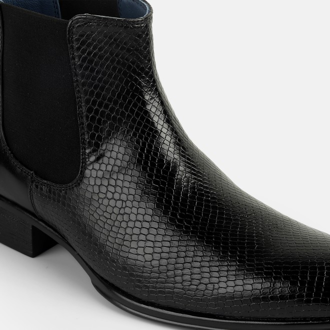 Mochi Men Black Party Boots (SKU: 19-643-11-40)