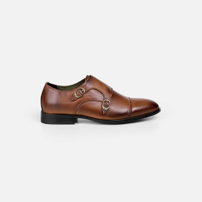 Mochi Men Tan Formal Moccasin (SKU: 19-644-23-40)