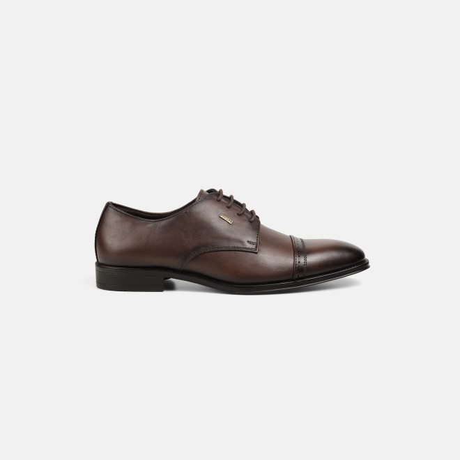 Mochi Men Brown Formal Lace Ups (SKU: 19-650-12-41)