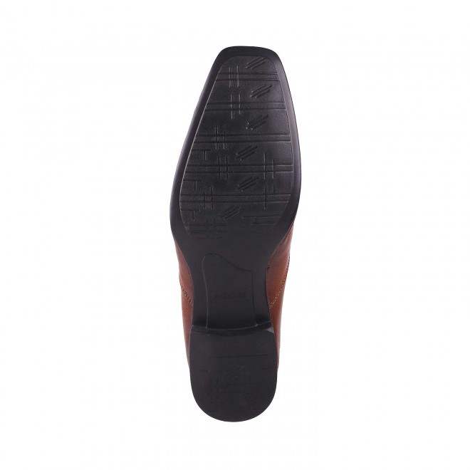 Mochi Men Tan Formal Moccasin (SKU: 19-6502-23-41)