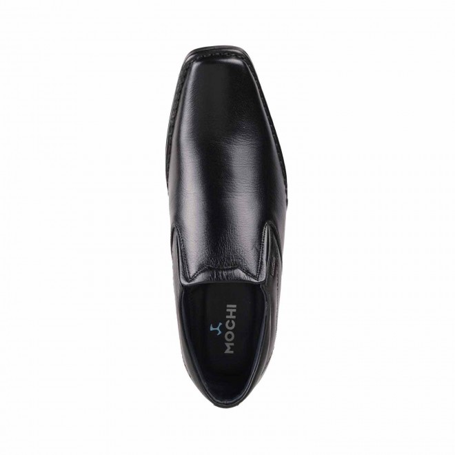 Mochi Men Black Formal Moccasin (SKU: 19-6502-11-40)