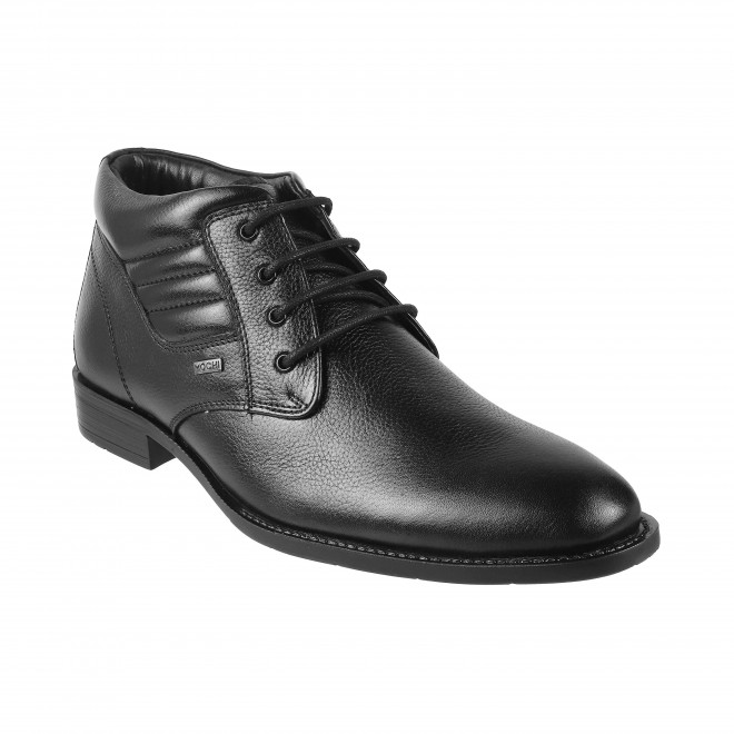 Mochi Men Black Formal Boots (SKU: 19-6523-11-40)