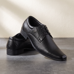 Men Black Formal Lace Up