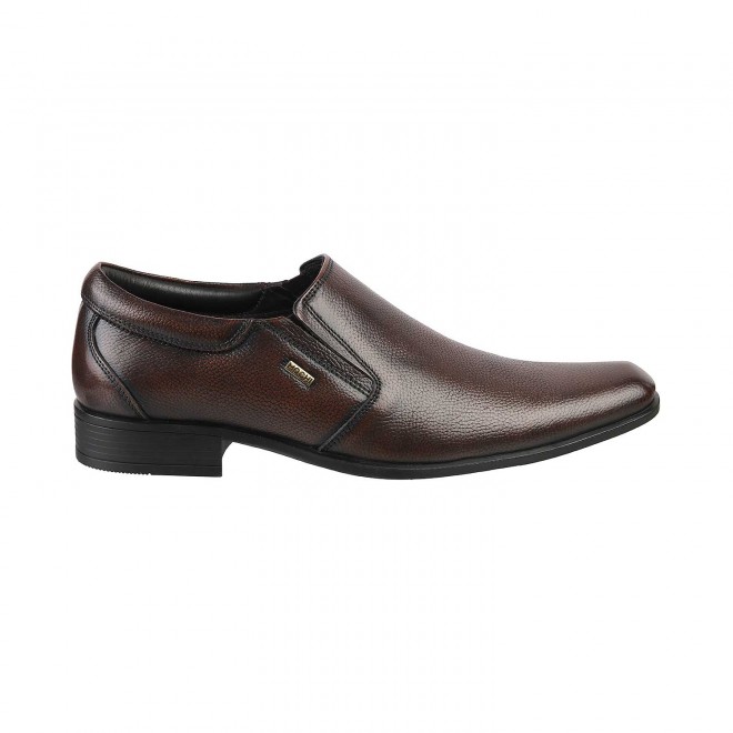 Mochi Men Brown Formal Moccasin (SKU: 19-6531-12-41)