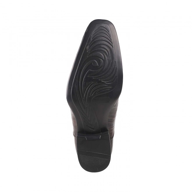 Mochi Men Brown Formal Moccasin (SKU: 19-6533-12-41)