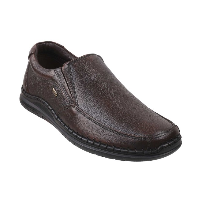 Mochi Men Brown Casual Loafers (SKU: 19-6580-12-40)