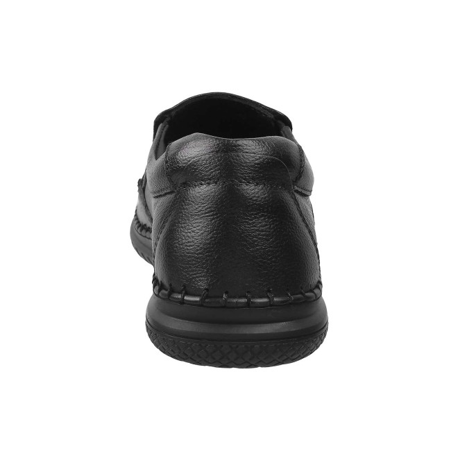 Mochi Men Black Casual Loafers (SKU: 19-6580-11-40)