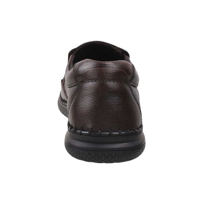 Mochi Men Brown Casual Loafers (SKU: 19-6580-12-40)