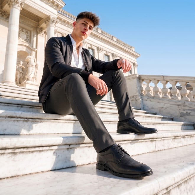 Mochi Men Black Formal Lace Up (SKU: 19-660-11-40)