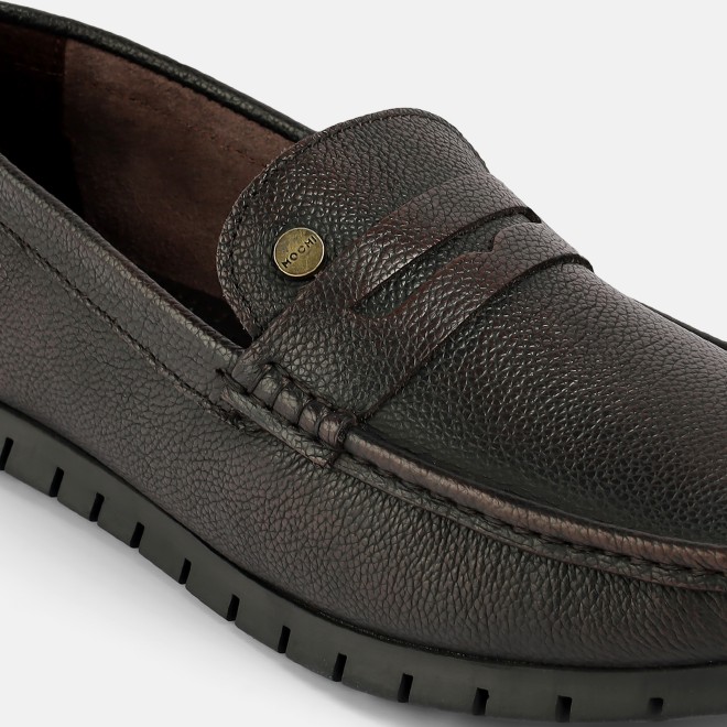 Mochi Men Brown Casual Loafers (SKU: 19-661-12-40)