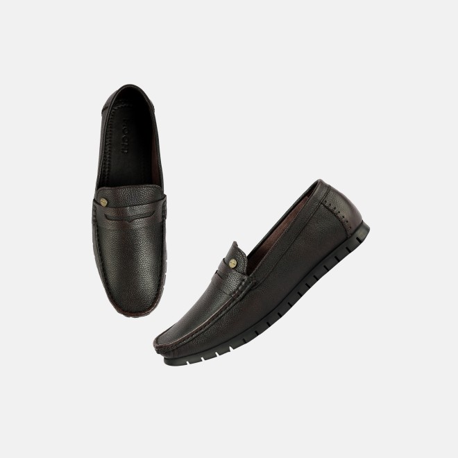 Mochi Men Brown Casual Loafers (SKU: 19-661-12-40)