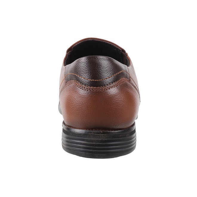 Mochi Men Tan Formal Moccasin (SKU: 19-6611-23-41)