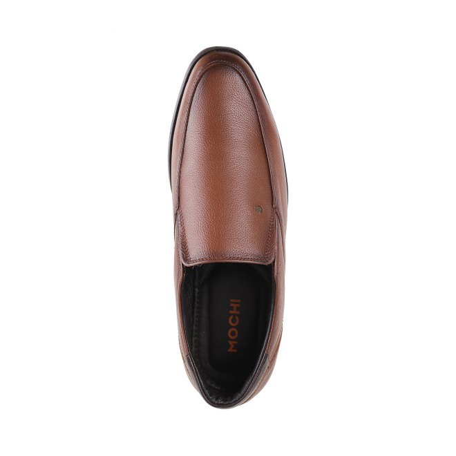 Mochi Men Tan Formal Moccasin (SKU: 19-6611-23-41)