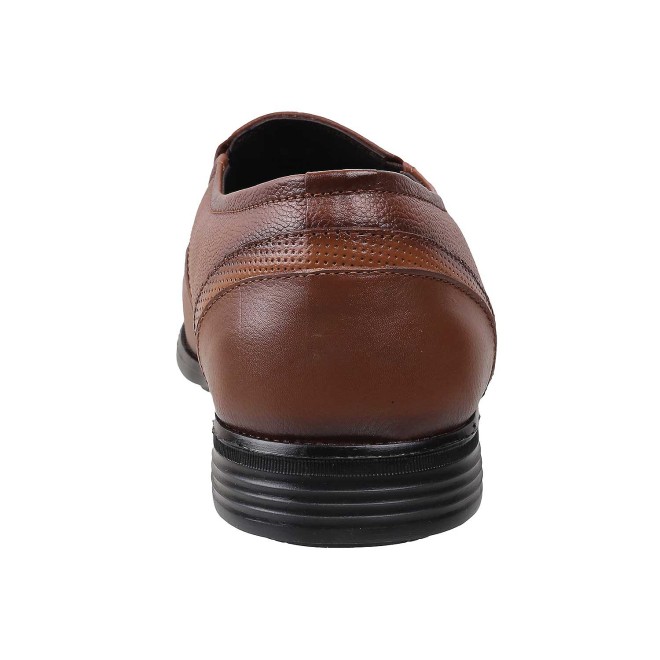 Mochi Men Tan Formal Moccasin (SKU: 19-6613-23-40)