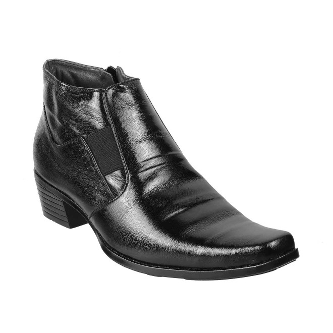 Mochi Men Black Formal Boots (SKU: 19-6650-11-41)