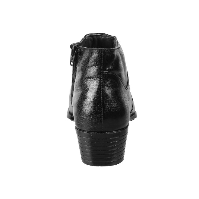 Mochi Men Black Formal Boots (SKU: 19-6650-11-41)