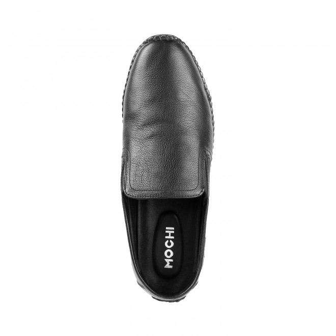 Mochi Men Black Casual Loafers (SKU: 19-6661-11-40)