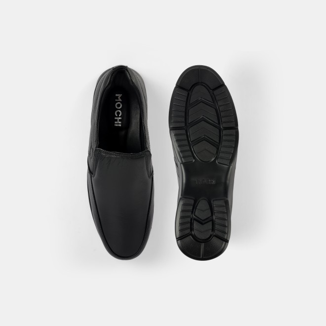 Mochi Men Black Formal Moccasin (SKU: 19-669-11-40)