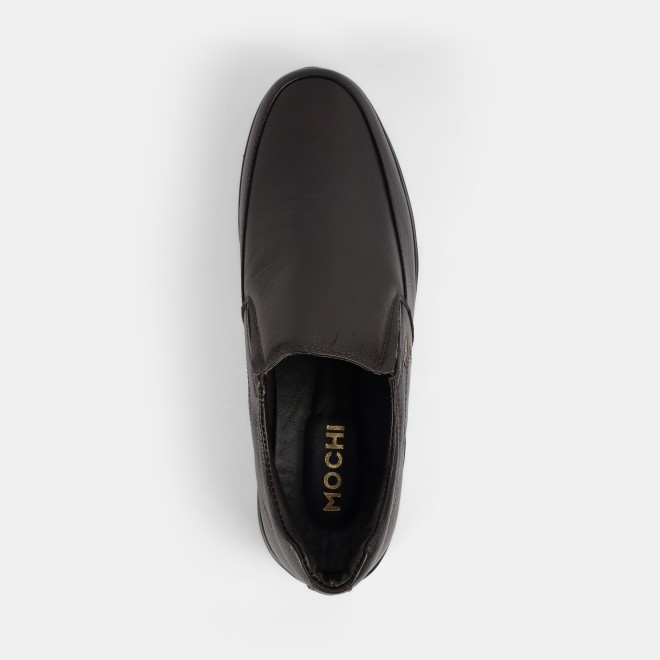 Mochi Men Brown Formal Moccasin (SKU: 19-669-12-40)