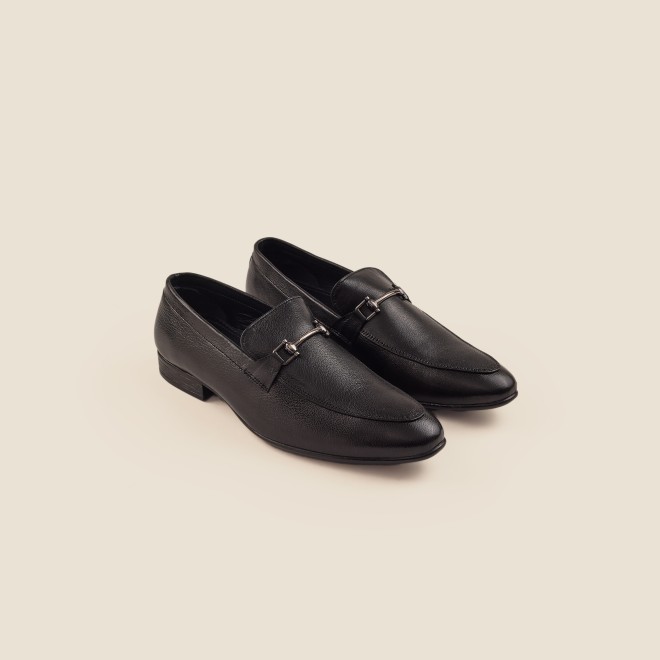 Mochi Men Black Formal Moccasin (SKU: 19-6701-11-40)