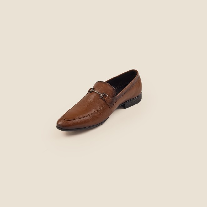 Mochi Men Tan Formal Moccasin (SKU: 19-6701-23-40)