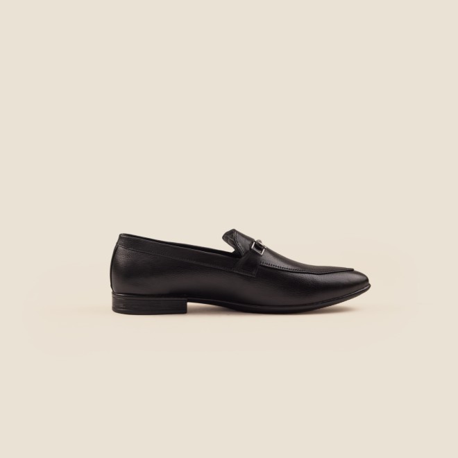 Mochi Men Black Formal Moccasin (SKU: 19-6701-11-40)