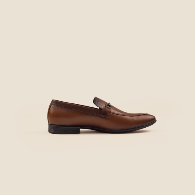 Mochi Men Tan Formal Moccasin (SKU: 19-6701-23-40)