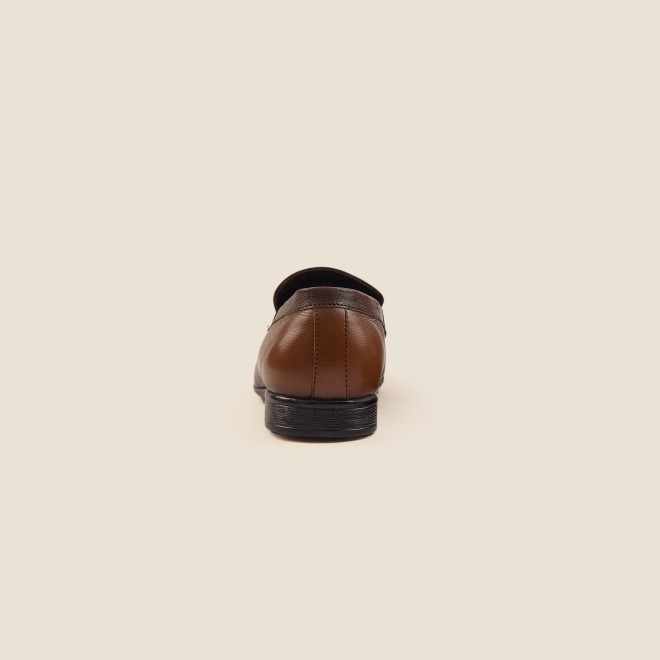 Mochi Men Tan Formal Moccasin (SKU: 19-6701-23-40)