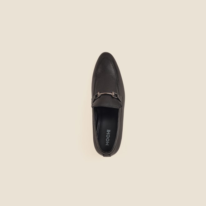 Mochi Men Black Formal Moccasin (SKU: 19-6701-11-40)