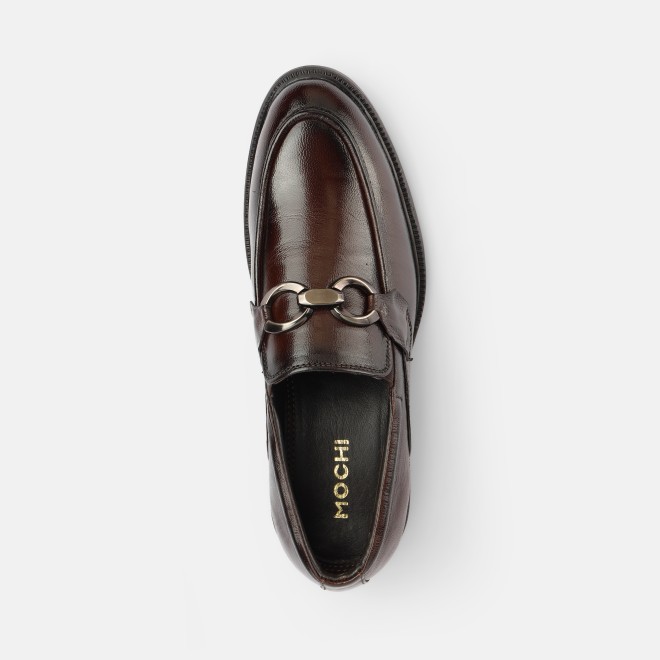 Mochi Men Brown Party Moccasin (SKU: 19-673-12-40)