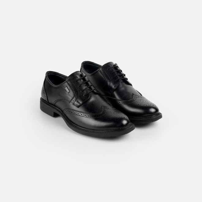 Mochi Men Black Formal Brogue (SKU: 19-674-11-41)