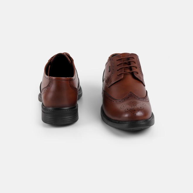 Mochi Men Tan Formal Brogue (SKU: 19-674-23-40)