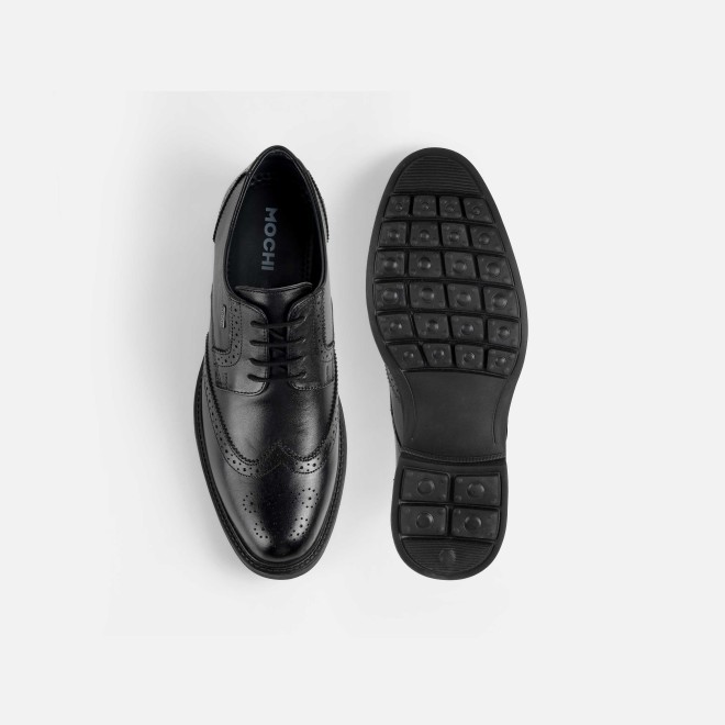 Mochi Men Black Formal Brogue (SKU: 19-674-11-41)