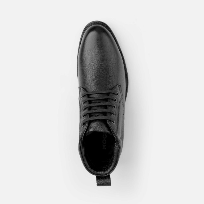 Mochi Men Black Formal Boots (SKU: 19-675-11-40)