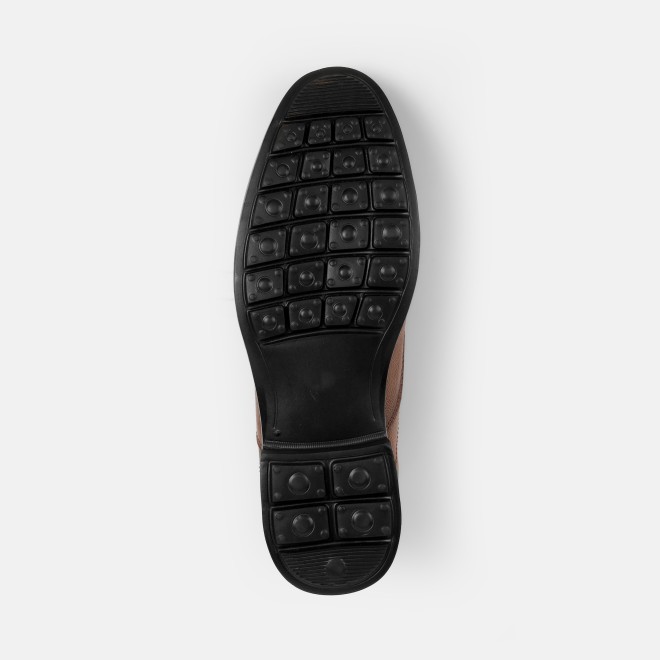 Mochi Men Tan Formal Moccasin (SKU: 19-676-23-40)