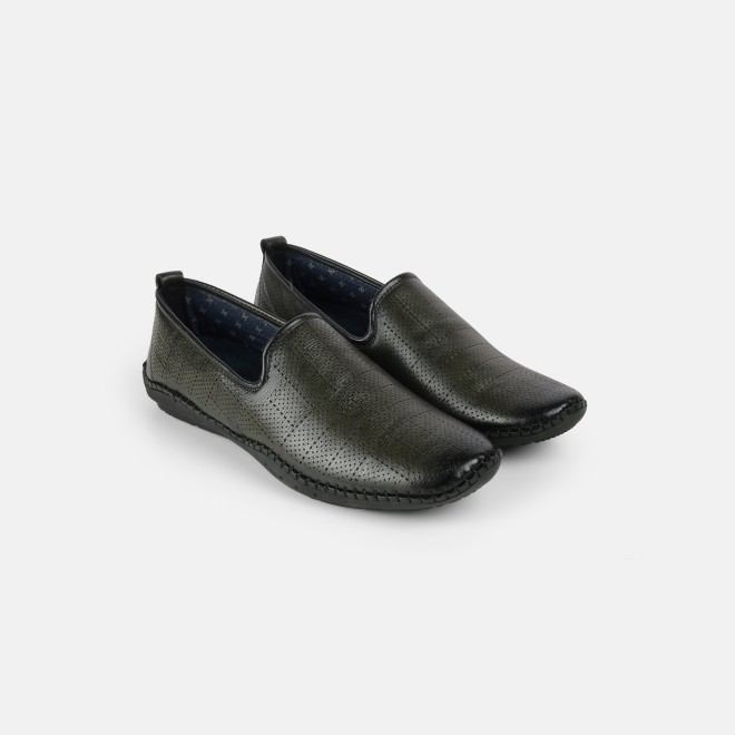 Mochi Men Olive Formal Moccasin (SKU: 19-678-49-40) Mochi Men Olive Formal Moccasin (SKU: 19-678-49-40)