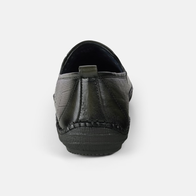 Mochi Men Olive Formal Moccasin (SKU: 19-678-49-40) Mochi Men Olive Formal Moccasin (SKU: 19-678-49-40)