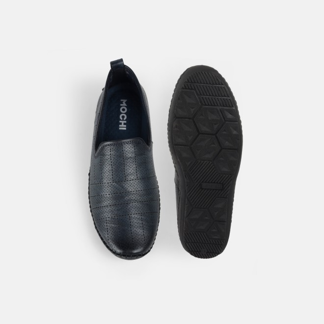 Mochi Men Blue Formal Moccasin (SKU: 19-678-45-40) Mochi Men Blue Formal Moccasin (SKU: 19-678-45-40)