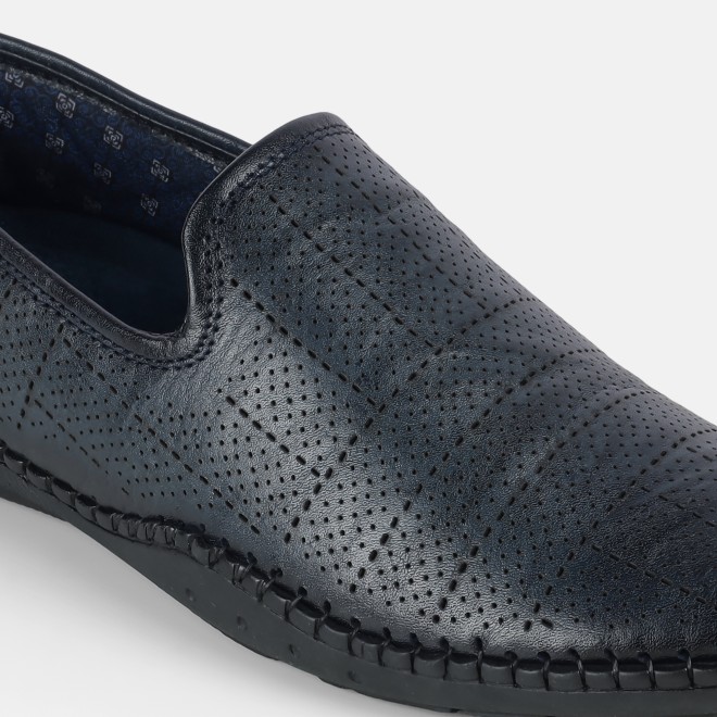 Mochi Men Blue Formal Moccasin (SKU: 19-678-45-40) Mochi Men Blue Formal Moccasin (SKU: 19-678-45-40)