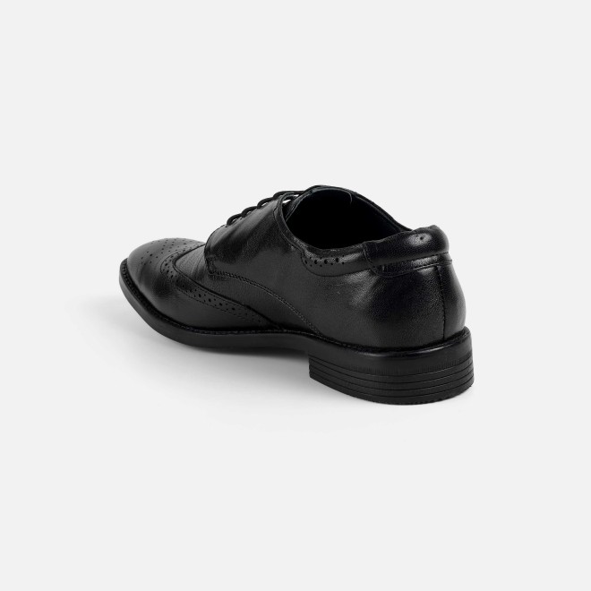 Mochi Men Black Formal Brogue (SKU: 19-679-11-40)