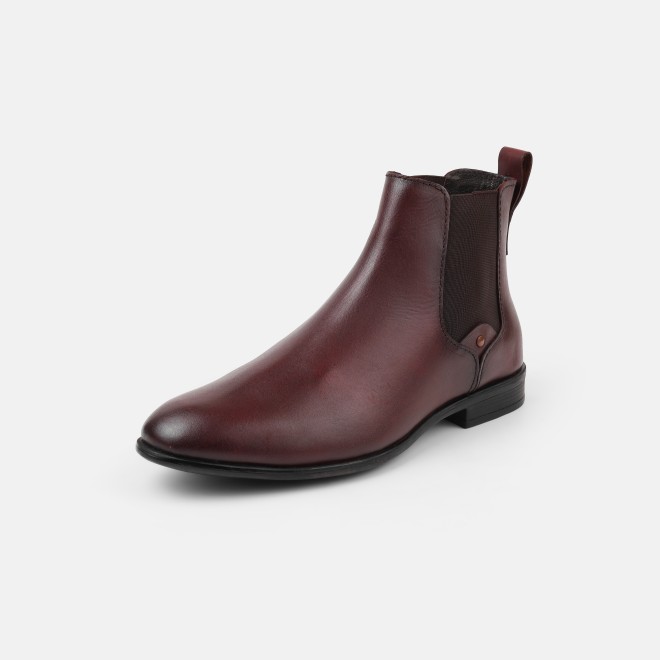 Mochi Men Maroon Party Boots (SKU: 19-691-44-40)