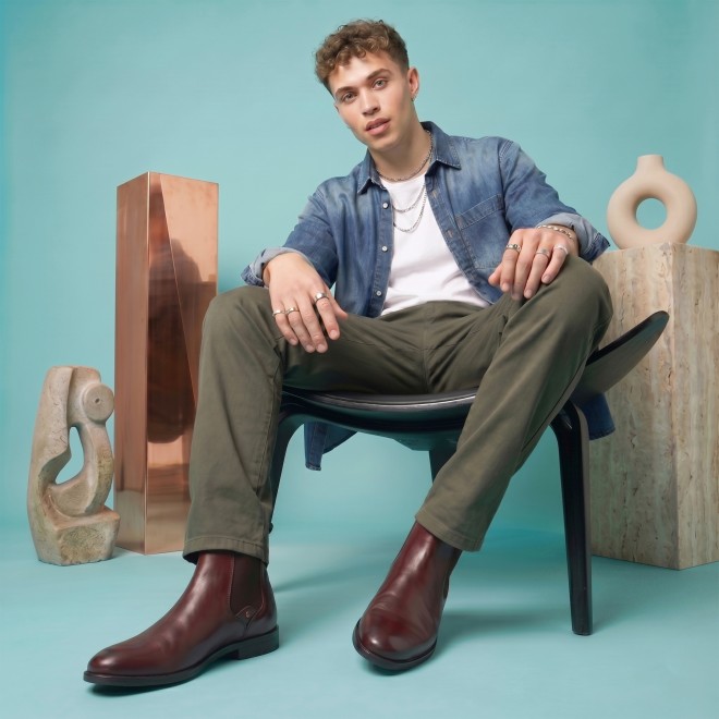 Mochi Men Maroon Party Boots (SKU: 19-691-44-40)