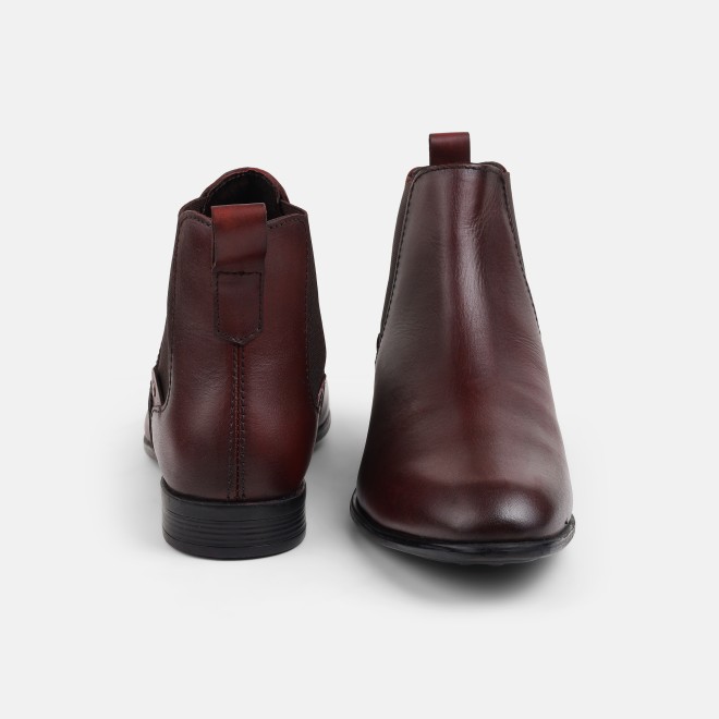 Mochi Men Maroon Party Boots (SKU: 19-691-44-40)