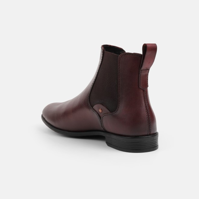 Mochi Men Maroon Party Boots (SKU: 19-691-44-40)