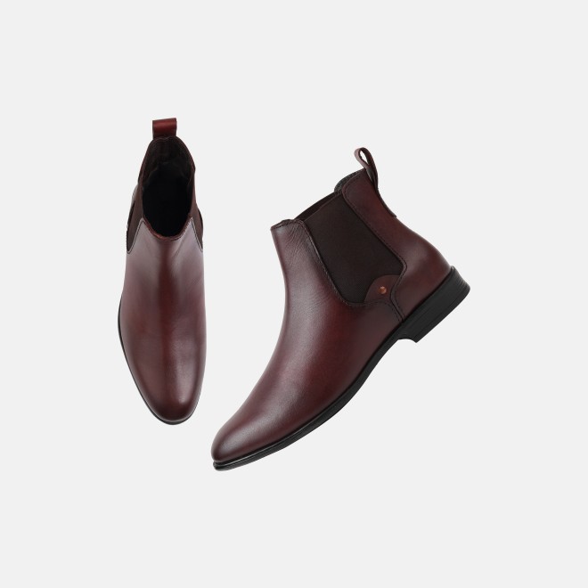 Mochi Men Maroon Party Boots (SKU: 19-691-44-40)