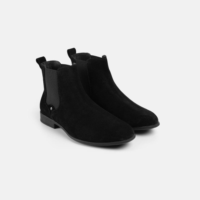 Mochi Men Black Formal Boots (SKU: 19-692-11-40)