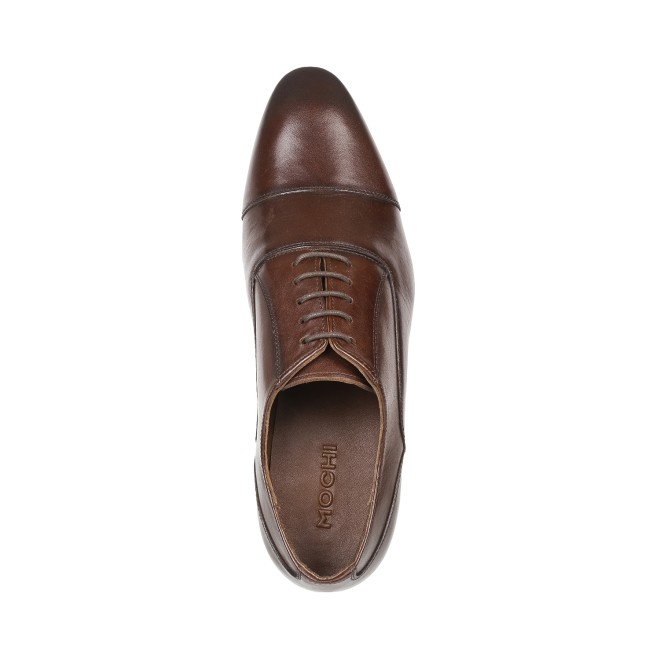 Mochi Men Brown Formal Oxford (SKU: 19-7-12-40)