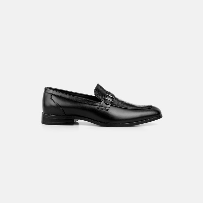 Mochi Men Black Formal Moccasin (SKU: 19-721-11-40)